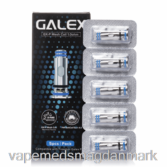 Engangs Vape Danmark Freemax Gx/gx-p Erstatningsspoler 1.0ohm Gx-p Mesh Coils